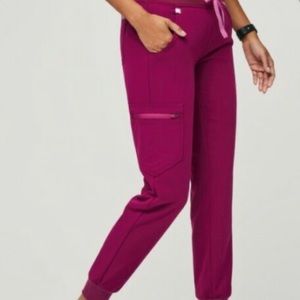 women's Dark Magenta Zamora™ - Tall Jogger Scrub Pants
